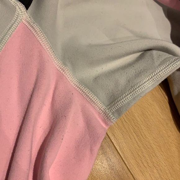 Lululemon Studio Surf Jacket Black/Gray/Pink (Dune/Black/Bleached Coral) -size 8 - Picture 3 of 15